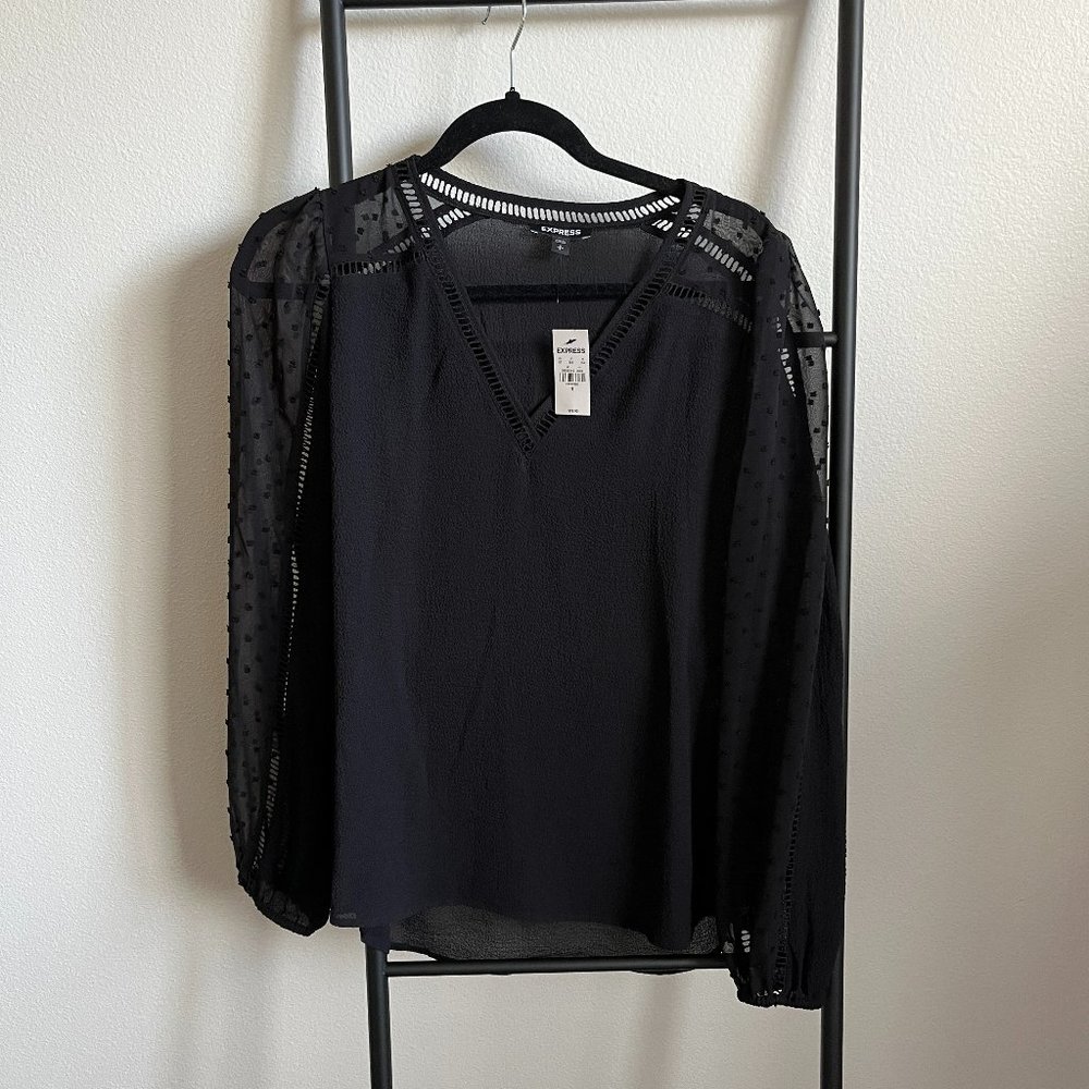 NWT Express long sleeve blouse